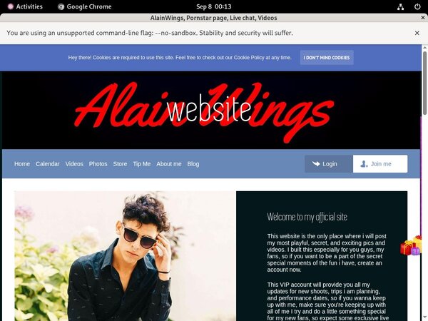 AlainWings Login Account