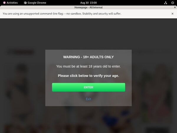 All Internal Web Billing