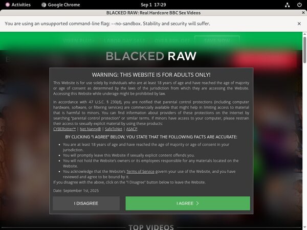 Blacked Raw Trial Offer