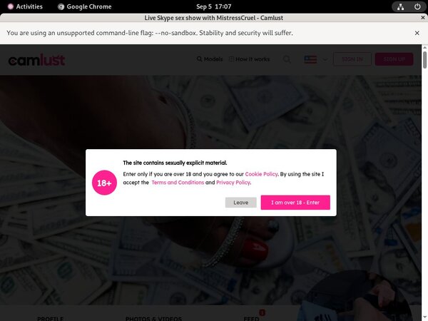 Camlust.com Discount Password