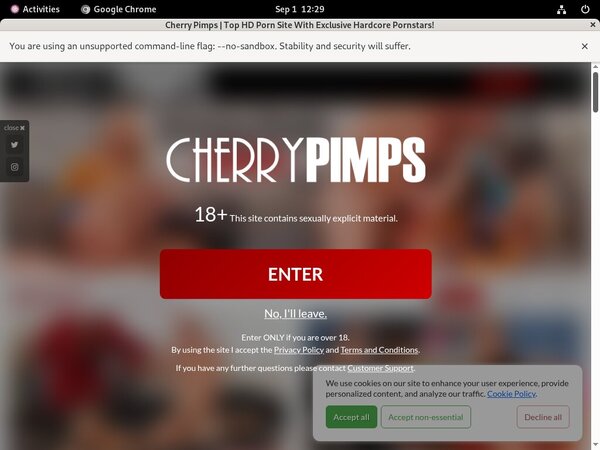 Cherry Pimps Username