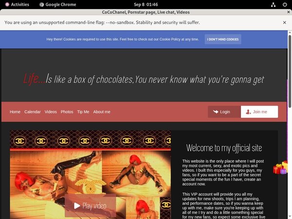 CoCoChanel Sex Movies