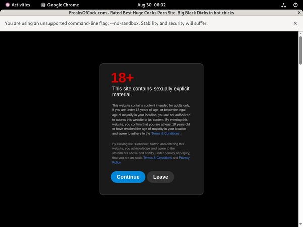 Cock Of Freaks Free Logins