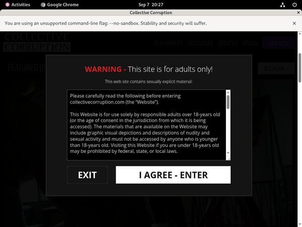 Collectivecorruption Website
