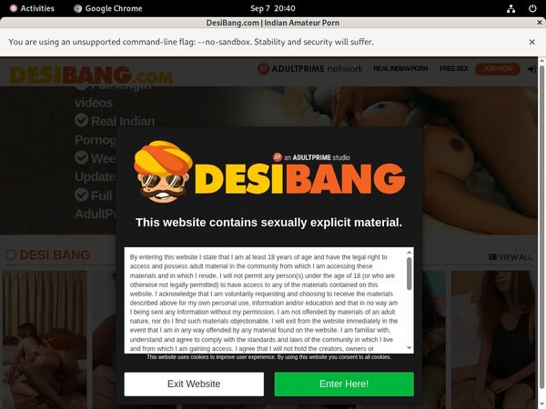 Desi Bang Credit Card