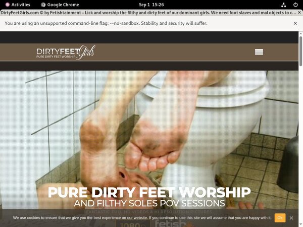 Dirty Feet Girls Epoch Payment