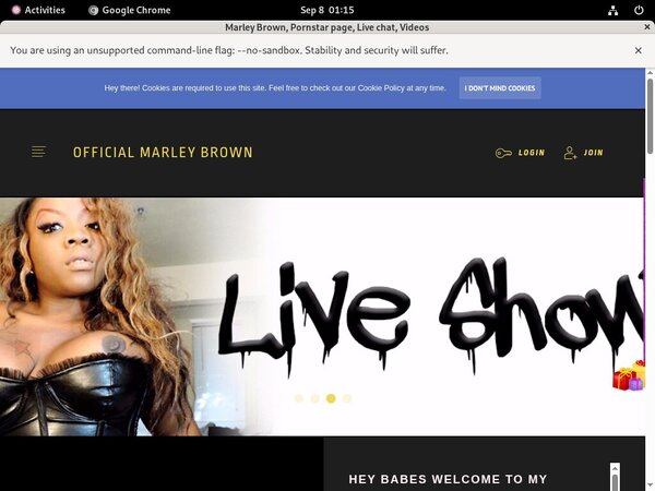 Discount Officialmarleybrown.com Account