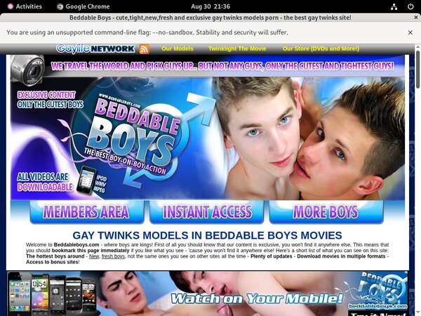 Discount Url Beddableboys.com