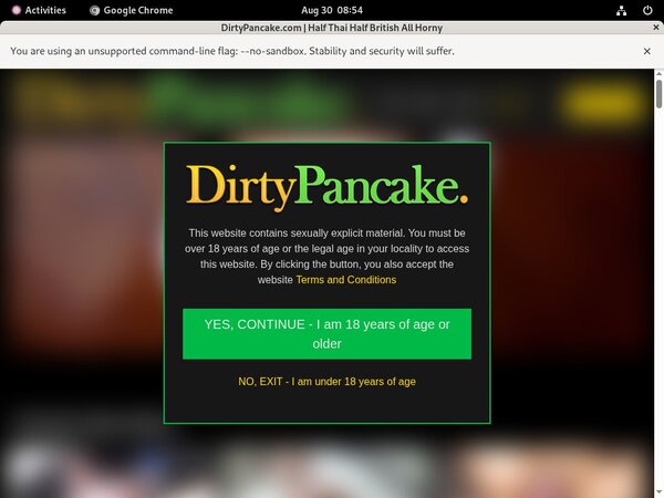 Discounted Dirtypancake