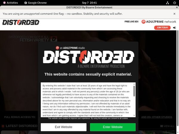 Distorded Discounted Offer