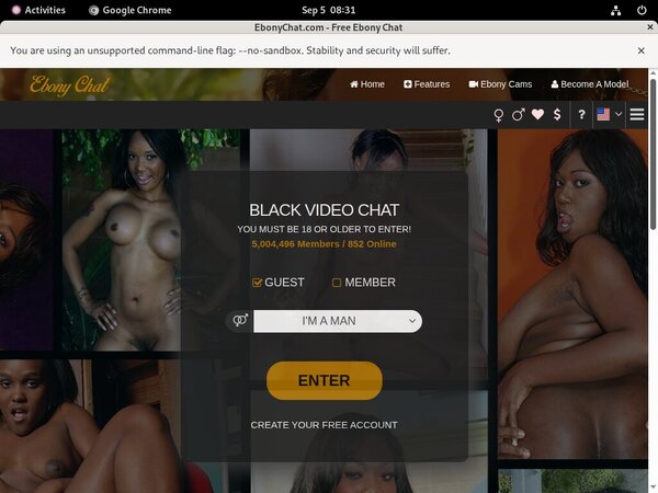 Ebonychat Kink