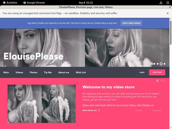Elouiseplease.com Telephone Billing