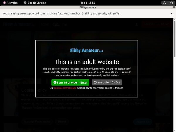 Filthy Amateur Cam