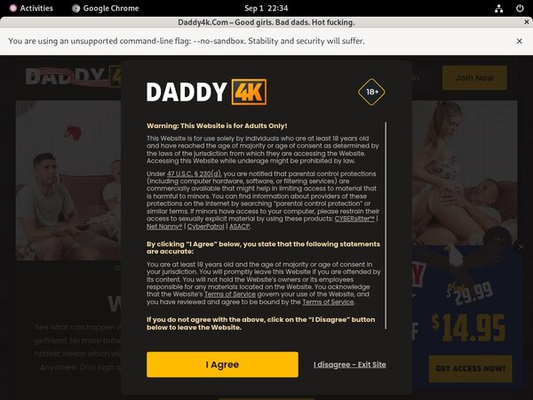 Free Daddy4k Account