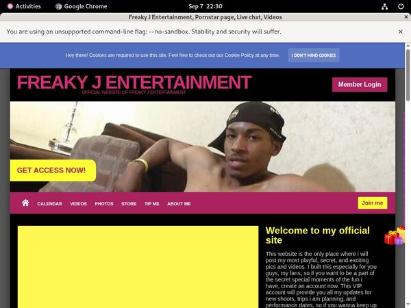Free FreakyJEntertainment Member
