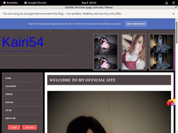 Free Kairi54.modelcentro.com Trials