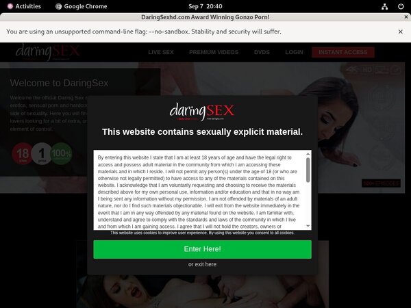 Free Sexdaring Account
