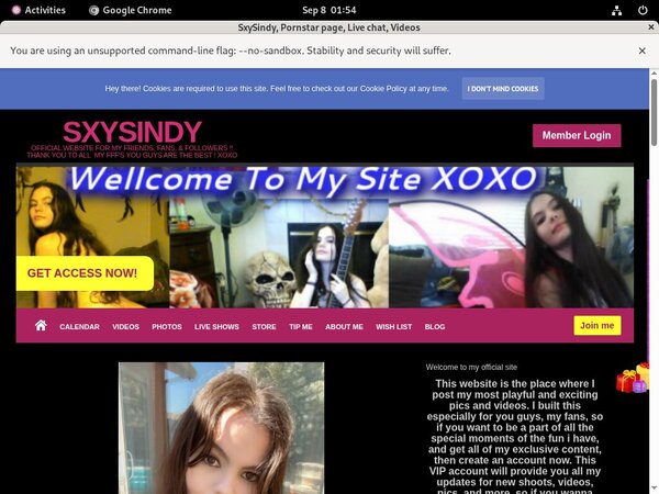 Free SxySindy Logins