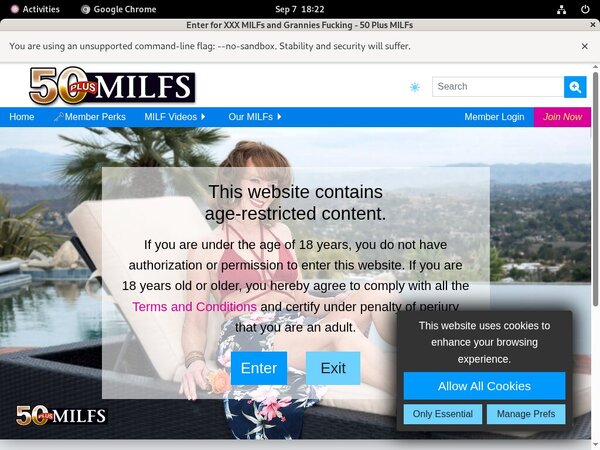 Free Working 50plusmilfs.com Accounts