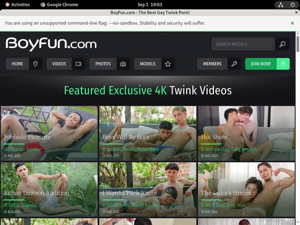 Fun Boy Trial Membership