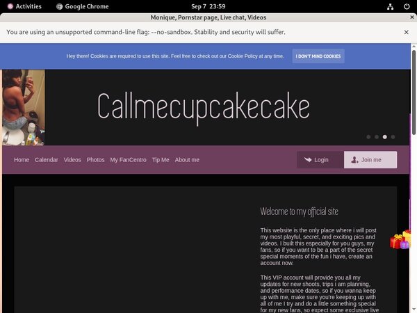 Get Callmecupcakeyan.modelcentro.com For Free