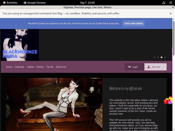 Get Gigixxxs Trial Membership