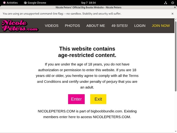 Get Nicole Peters Discount