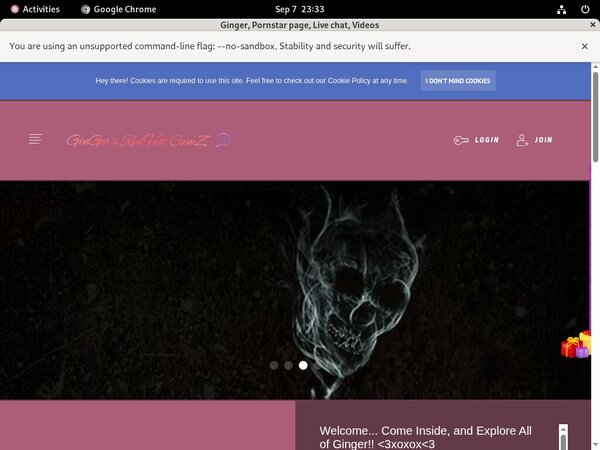 Gingersxxx.modelcentro.com Account 2016