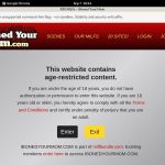 I Boned Your Mom Sign Up Page