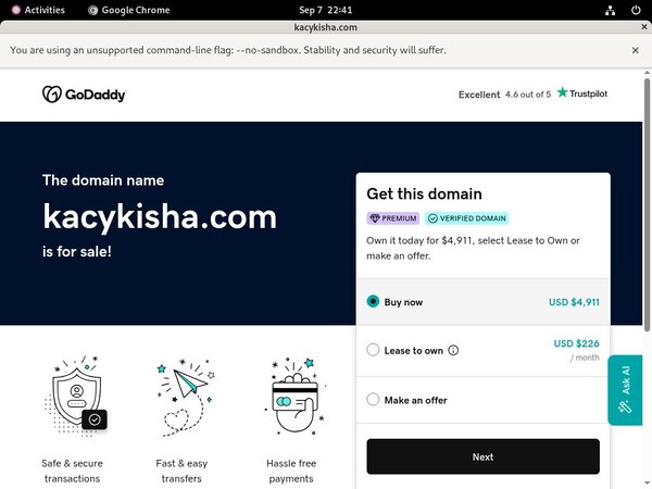 KacyKisha Free Trial Deal