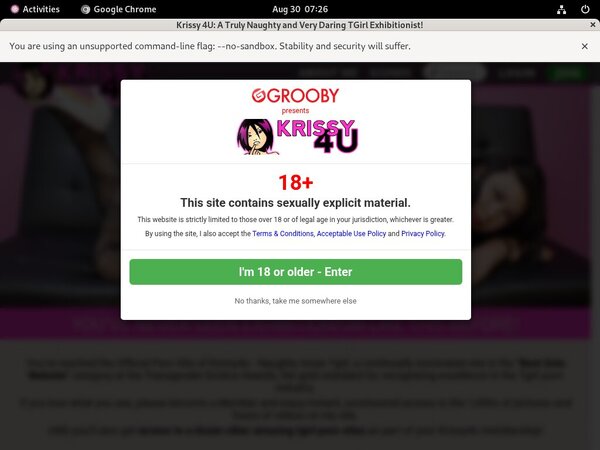 Krissy4u.com Free Logins