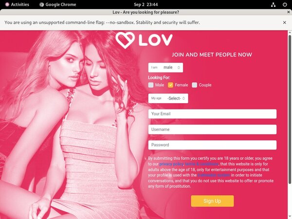 LOV Order Form