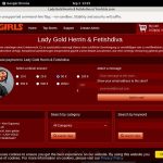 LadyGoldFetishdiva Coupon Deal