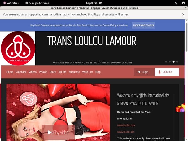 Lamour Loulou Trans Free Logins