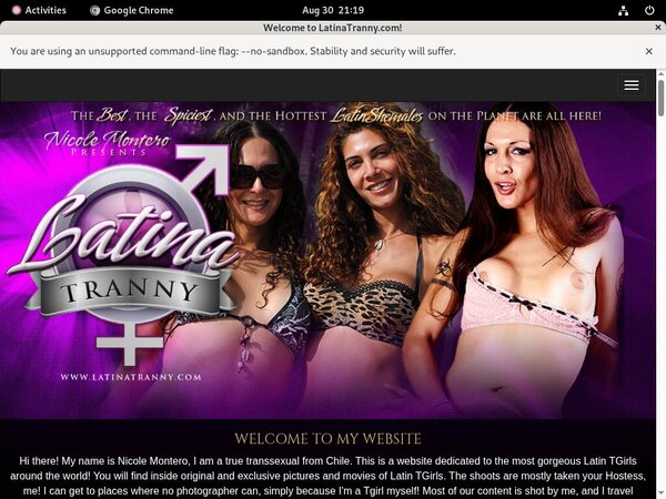 Latinatranny.com Account Login