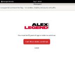 Legend Alex Free Passwords