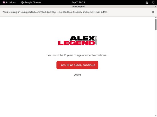 Legend Alex Free Passwords