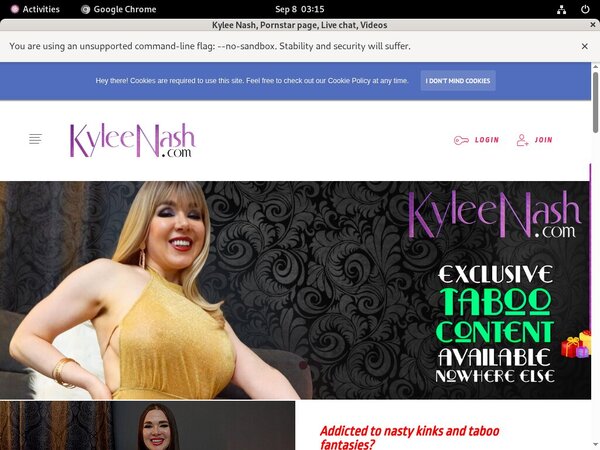 Make Kylee Nash Account