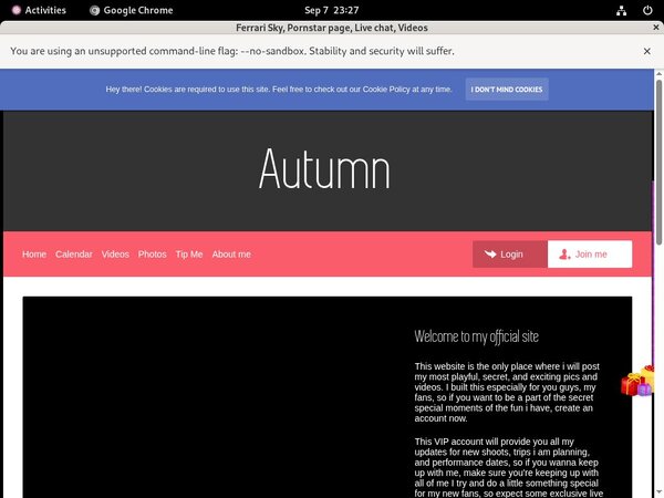Mobile Ferrari Sky Account