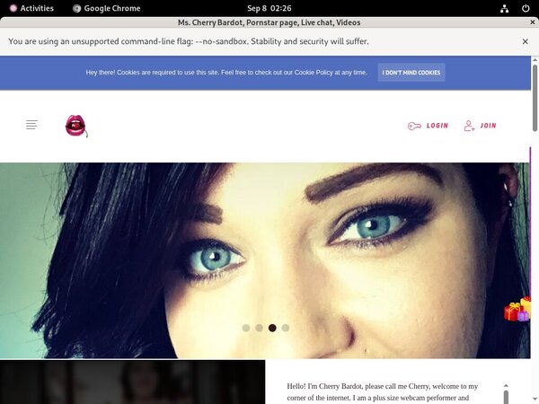 Ms. Cherry Bardot Register Free