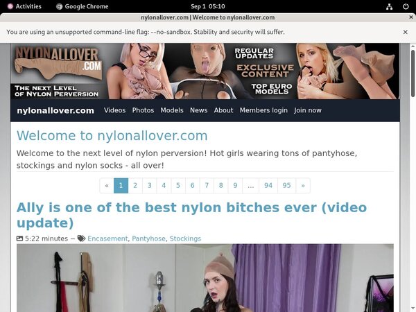 Nylon All Over Discount Join Nylon All Over Discount Join