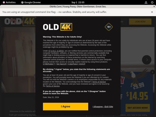Old 4k Trial Member