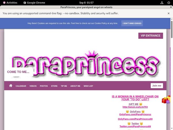 Paraprincess ??? Paraprincess ???