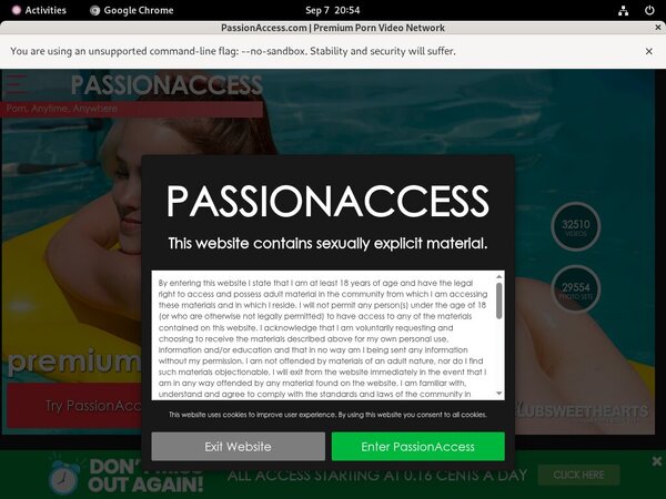 Passion Access With Paypal Passion Access With Paypal