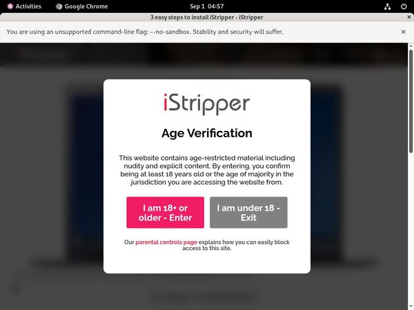 Password To Istripper