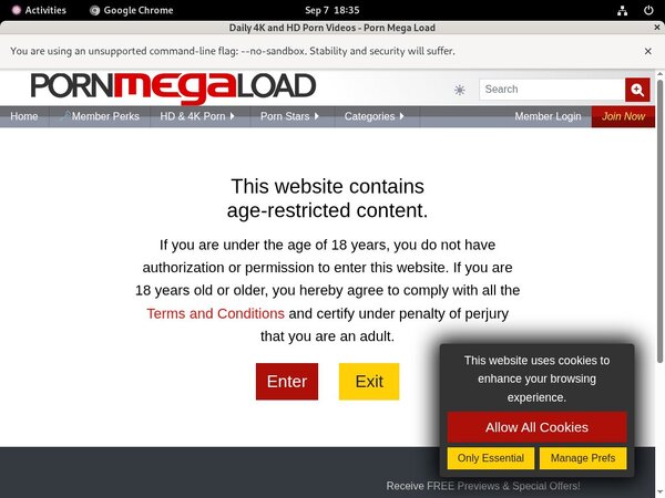 Porn Mega Load Mobile Account