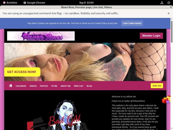 RavenRoxx Bankeinzug