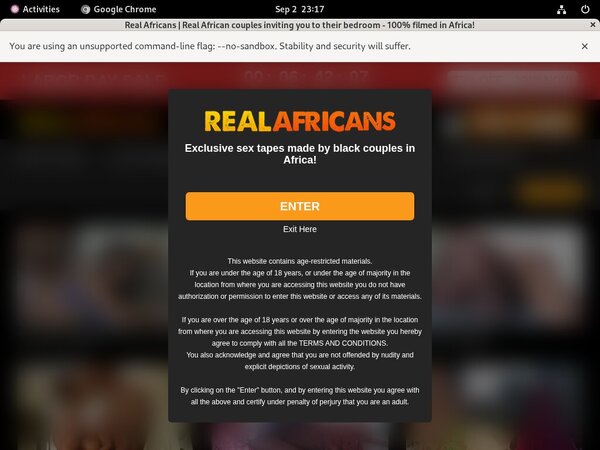 Real Africans Trial Memberships