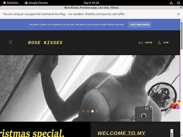 Rose Kisses Mobile Account