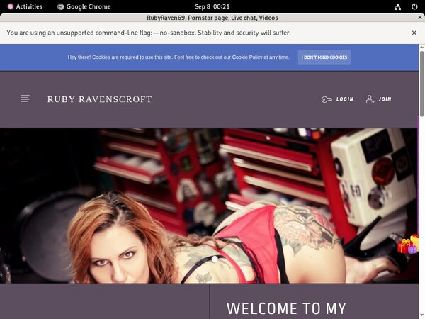 RubyRaven69 Porn Login